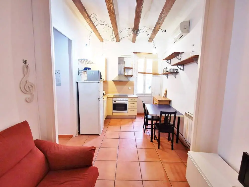 Apartament cèntric a pocs metres de Ronda Sant Antoni, al carrer Lluna, al districte de Ciutat Vella. 3