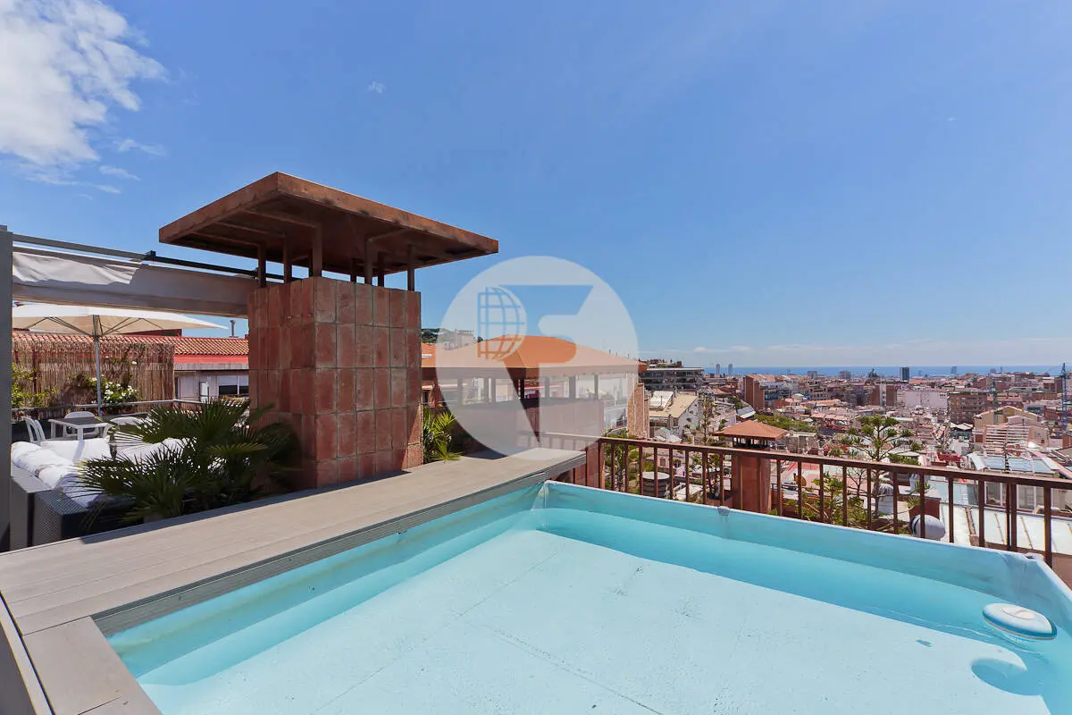Spectacular penthouse with terrace and private pool. 2
