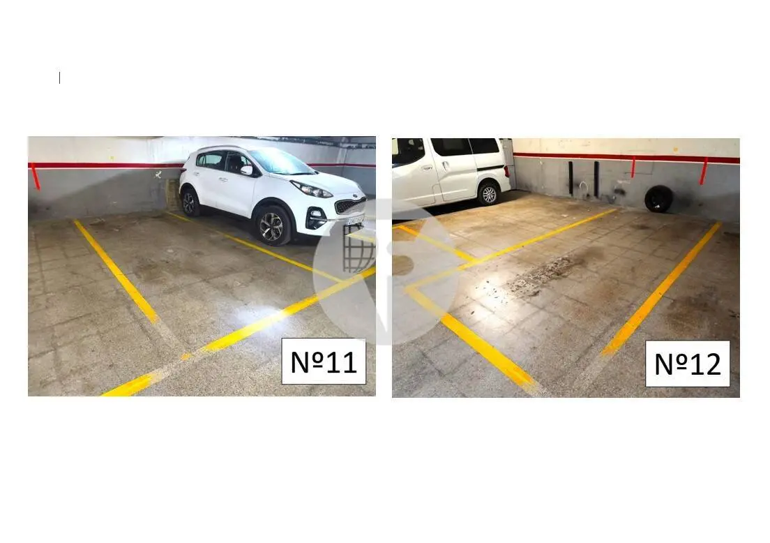 2 Plazas de Aparcamiento en Venta para Coche Grande y Moto (Zona Av. Àngel Sallent esquina c/ Dr. Salvà).