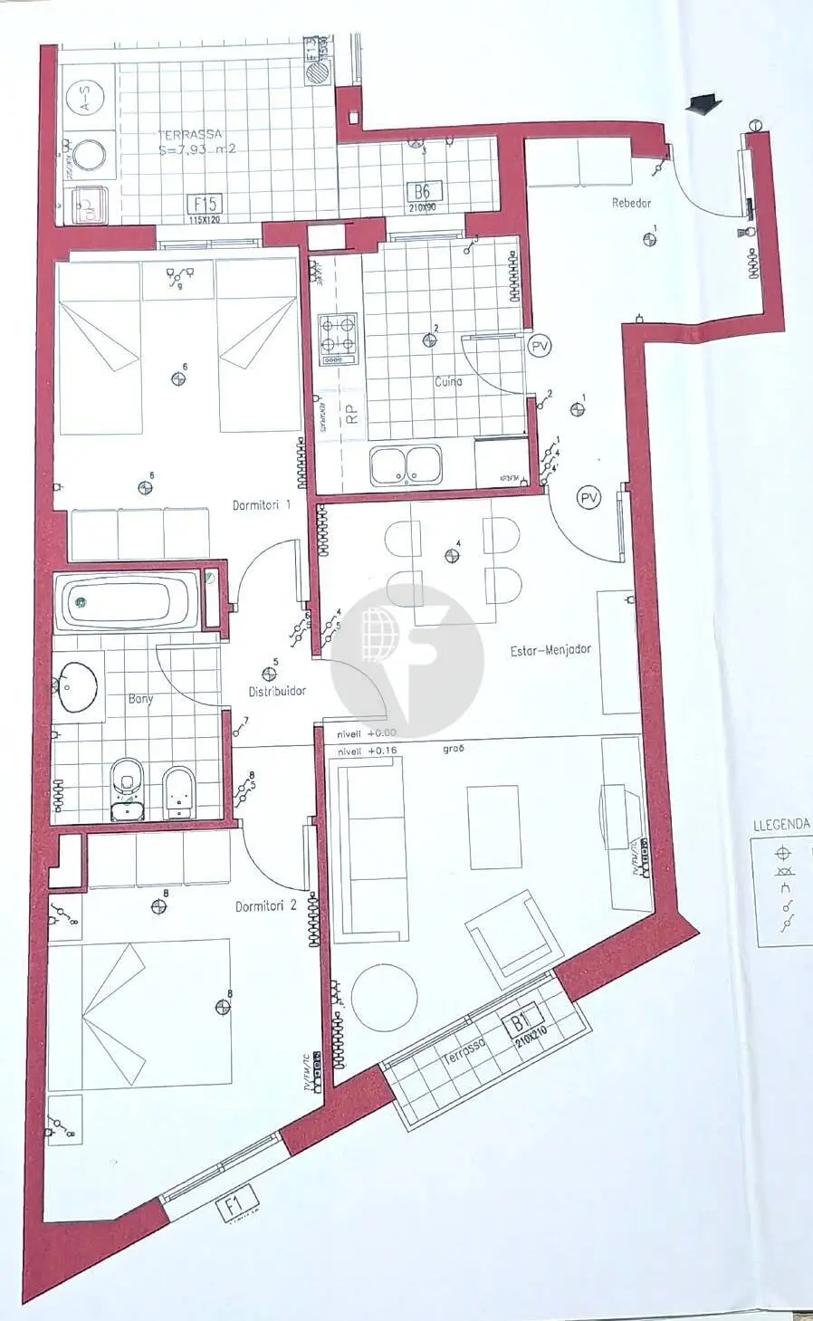 Bonito piso de 2 hab., con terraza, PK y trastero en Carrer Guipuzcoa, Torresana (La Gripia, Terrassa) - imagen 47