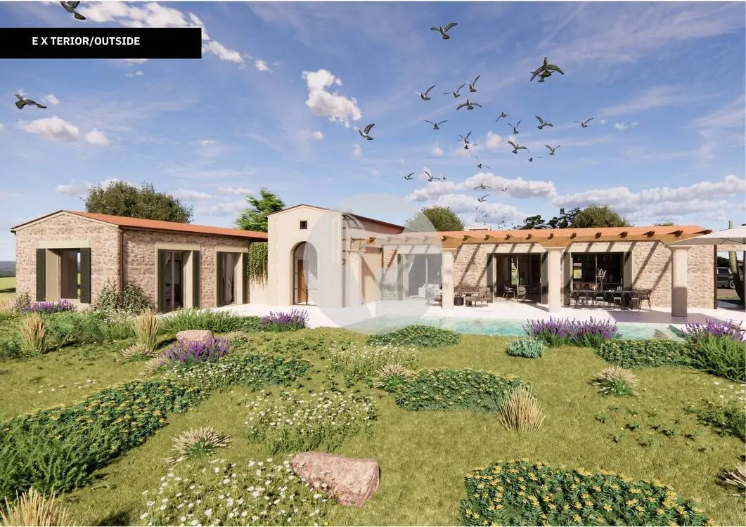 Exclusiva finca rústica de 21.915 m² con proyecto aprobado en Algaida – privacidad, diseño y esencia mediterránea. - imagen 3
