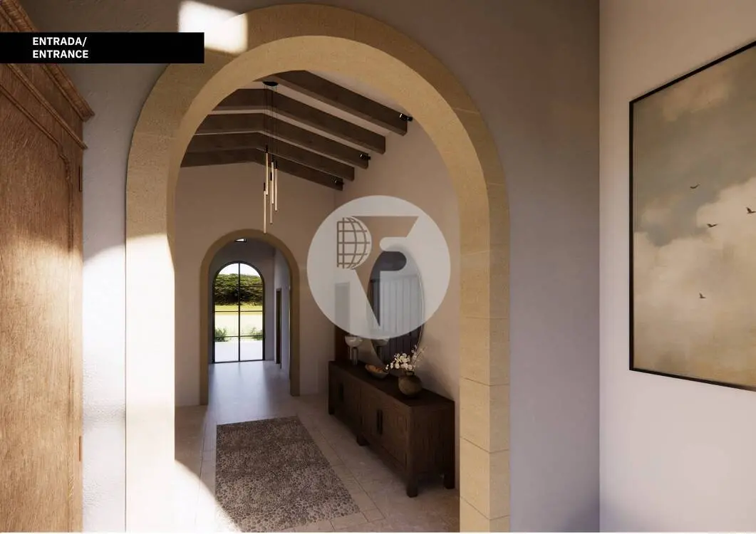 Exclusiva finca rústica de 21.915 m² con proyecto aprobado en Algaida – privacidad, diseño y esencia mediterránea. - imagen 4