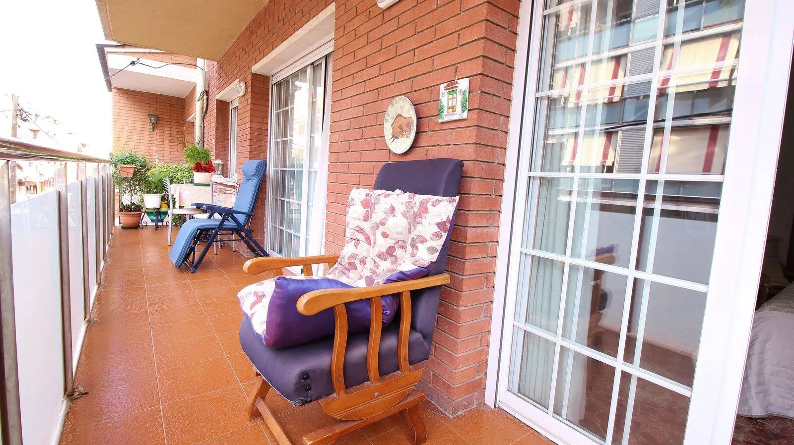 Big 117 m² apartment plus 12 m² balcony and 82 m² level terrace in Viladecans 17