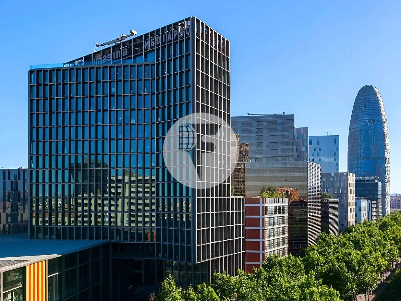 OFICINA IMPLANTADA. EDIFICIO MEDIA COMPLEX. - imagen 3