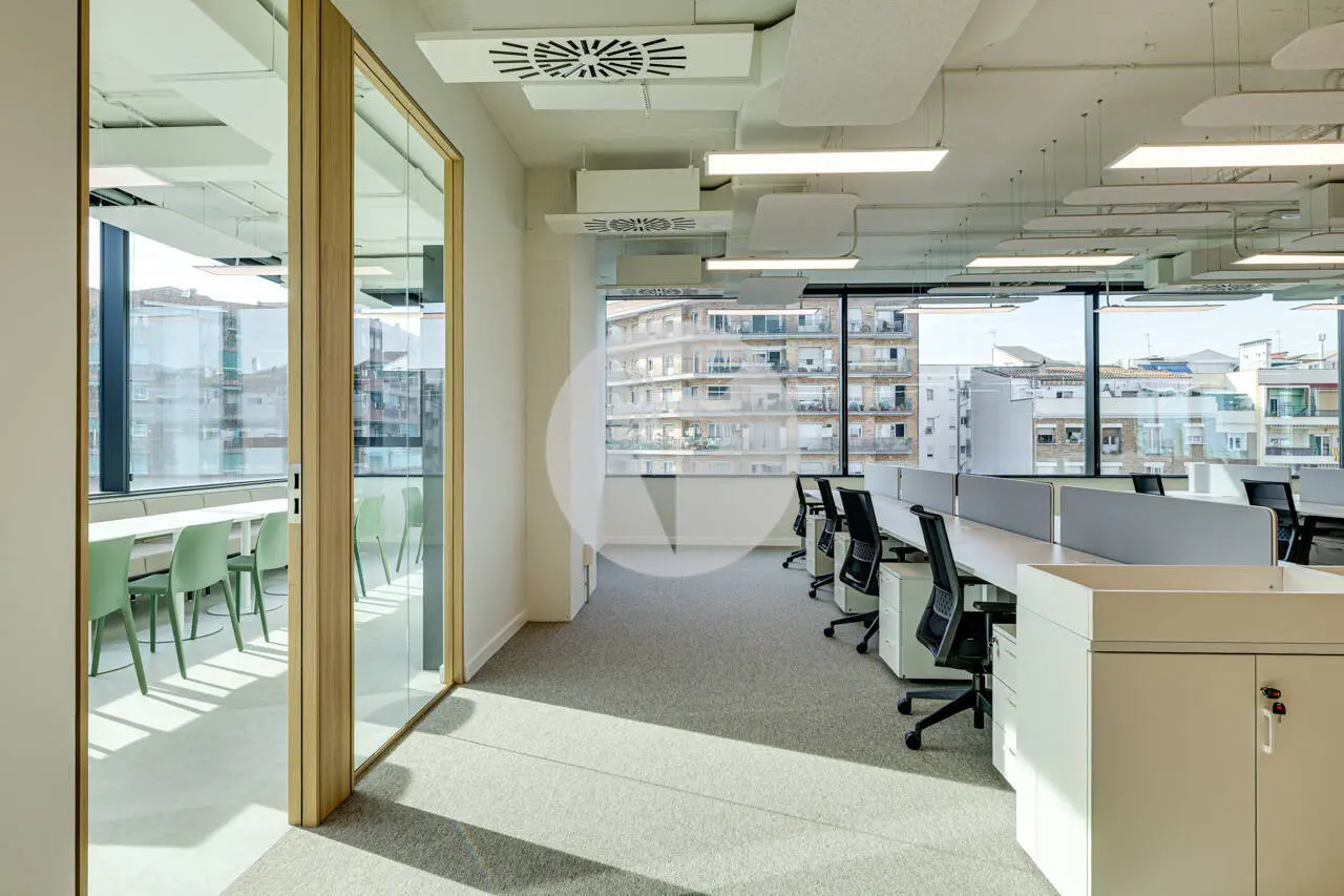 OFICINA PLUG & PLAY EN TORRE LLACUNA – TERRAZA PRIVADA Y VISTAS EN EL 22@ - imagen 8