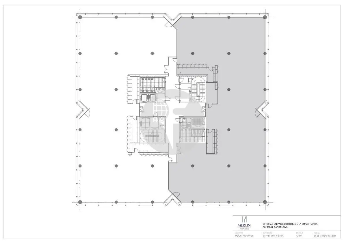 OFICINA IMPLANTADA DE 922 M² EN ALQUILER EN PLZF BUSINESS HUB – ZONA FRANCA - imagen 14