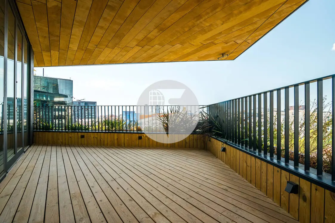 Oficina plug and play amb terrassa privativa al 22@Barcelona. C. Tanger. 18