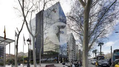 Oficina de lloguer amb vistes panoràmiques a l'Av. Diagonal de Barcelona 14