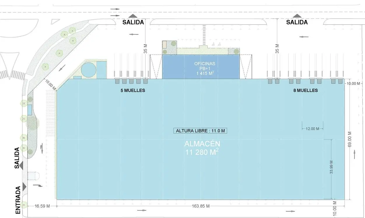 Nave logística en alquiler de 12.695 m² – Barcelona - imagen 3