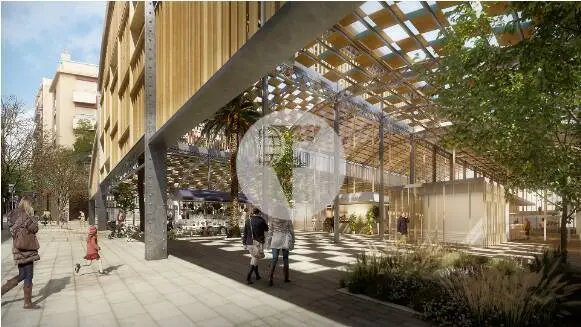 Local comercial de 131 m² en alquiler frente al Mercat de l’Abaceria de Gràcia - imagen 2