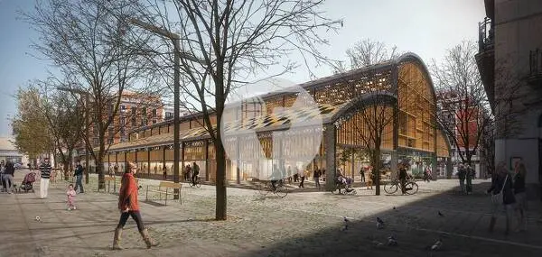 Local comercial de 131 m² en alquiler frente al Mercat de l’Abaceria de Gràcia