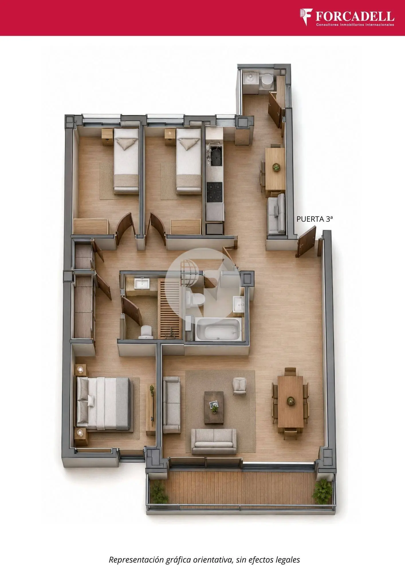 Piso de 3 habitaciones con balcón en el Eixample - imagen 25