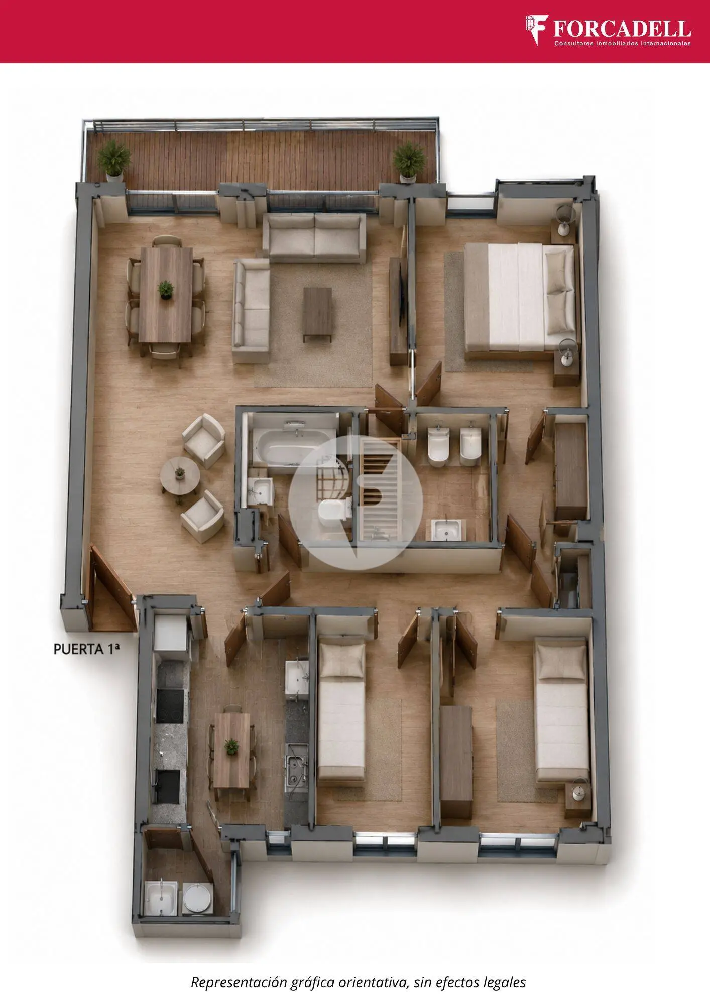 Piso de 3 habitaciones con balcón en el Eixample - imagen 19