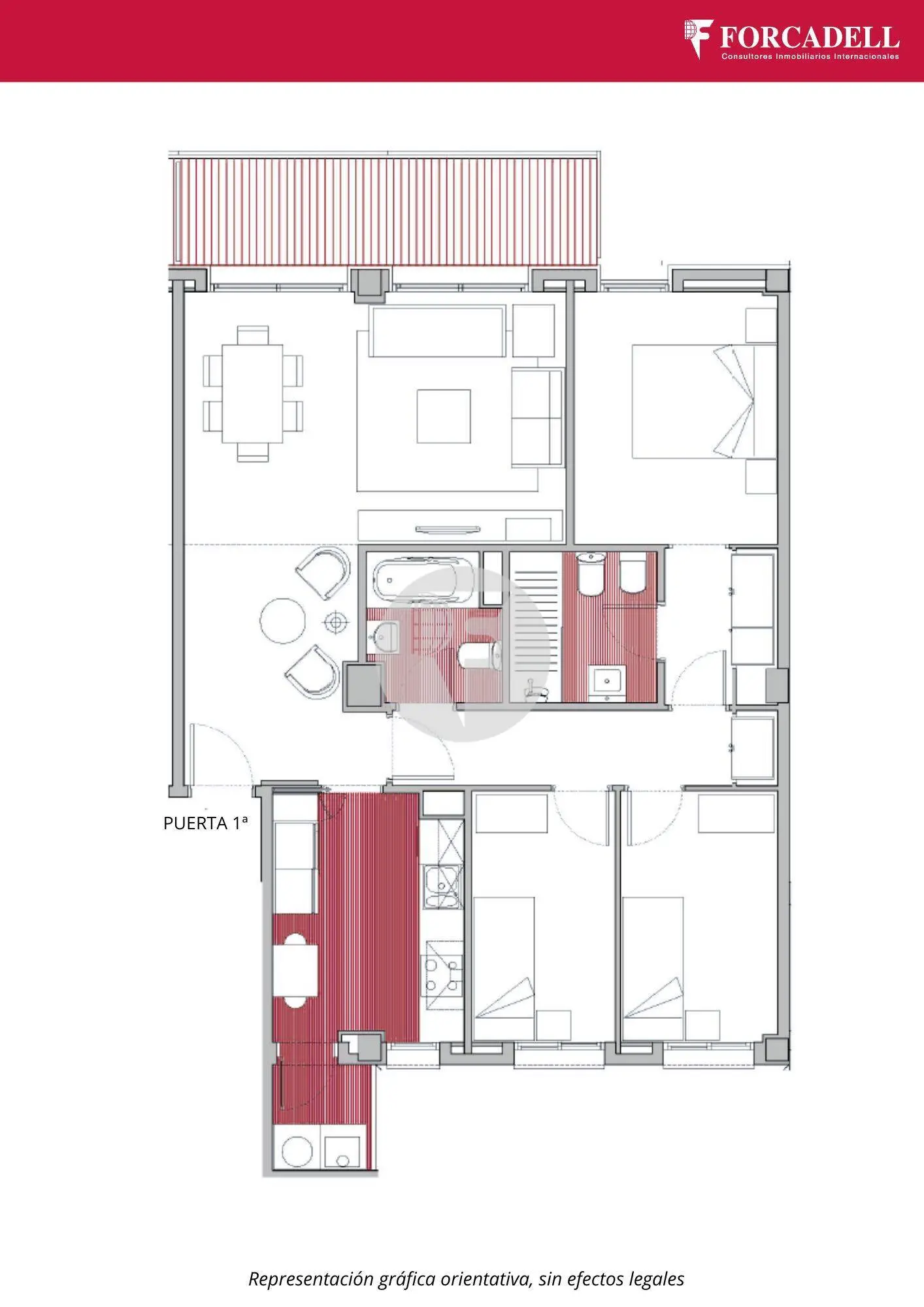 Piso de 3 habitaciones con balcón en el Eixample - imagen 20