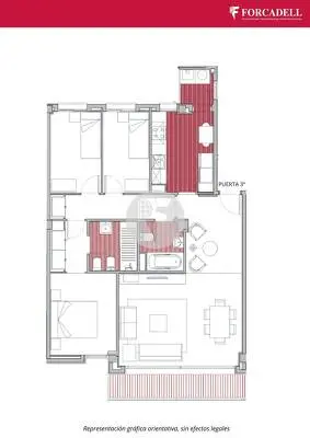 3-Bedroom Apartment with Balcony in Eixample