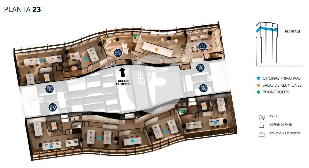 Espacio Flex en alquiler. Plaza Manuel Gómez Moreno – Azca. Madrid - imagen 11