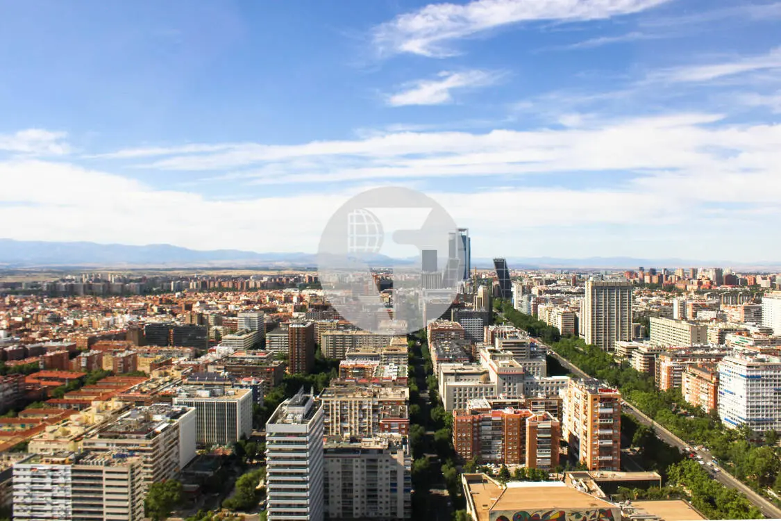 Excel·lent oficina a lloguer a la Torre Picasso, centre financer d'Azca. Madrid. 7