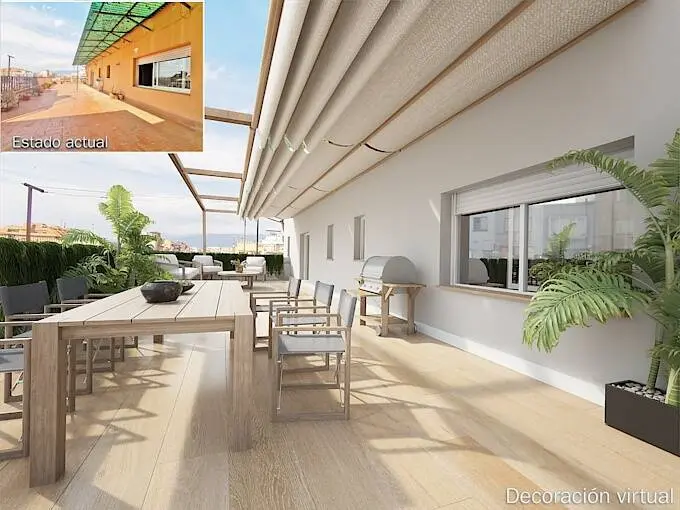 Sobreático de 144m² con impresionante terraza de 65m² a la venta en Granollers